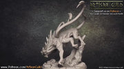 Bonegnasher Stalkerfiend 28/32mm dnd mini - Artisan Guild | Monster | Mount | Gnoll | Displacer Beast | Fantasy, Pathfinder, Wargaming