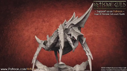 Battle-Prawn Zeek - Dungeons and Dragons | Monster | Desert | Sand | Chitin 5e Fantasy  Pathfinder 2e 5e Tabletop Mini RPG