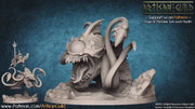 Kurkalla the Tide-Tyrant mini - Artisan Guild | DnD | Beholder | Animal, Monstrosity, Aboleth, Underwater | Pathfinder | Locathah | TTRPG