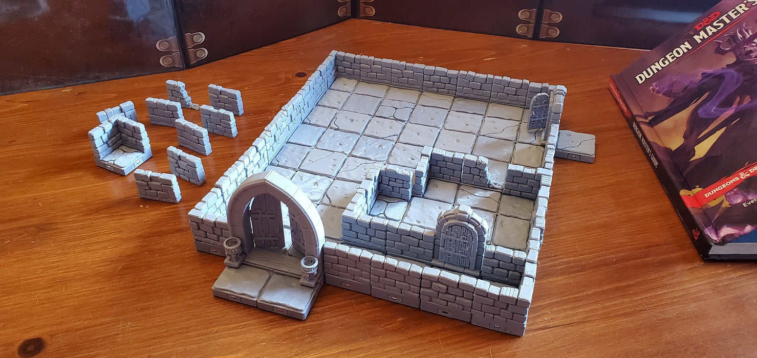 MAGNETIC Dungeon Tiles - Dragon's Rest Kits and Expansions - 1.5" Scale - Perfect to get you started - Modular Terrain