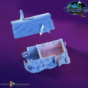 The Slum Shacks | Tabletop Terrain | Dungeons And Dragons | Painted Tabletop | Tabletop Modular Building Kit | Pathfinder