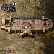 Wightwood Abbey Church | Tabletop Terrain | Dungeons And Dragons | Painted Tabletop | Tabletop Modular Building Kit | Pathfinder