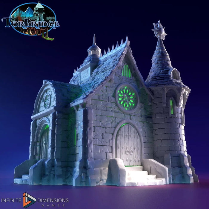 The Mausoleum | Tabletop Terrain | Dungeons And Dragons | Painted Tabletop | Tabletop Modular Building Kit | Pathfinder