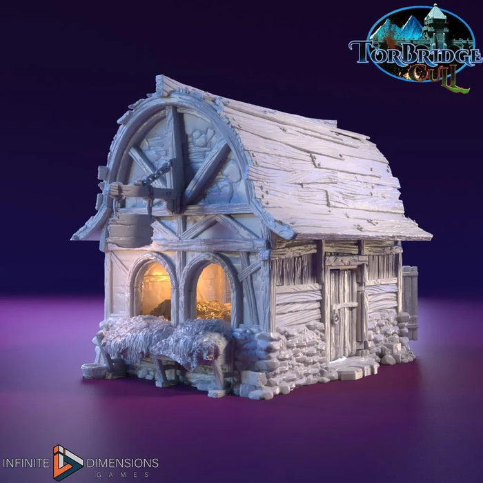 The Fur Trader’s - Miniature terrain for Dungeons And Dragons | Tabletop Modular Building Kit | Pathfinder | Wargaming | 28mm Scale