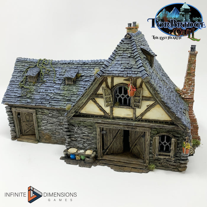 The Last Hearth Kitchens | Tabletop Terrain | Dungeons And Dragons | Painted Tabletop | Tabletop Modular Building Kit | Pathfinder