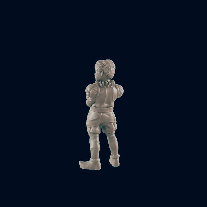 Human Kid Prince - EC3D | DnD | Variant | Villager minis | noble | king | 32mm | Pathfinder | commoner | TTRPG | Wargaming | Fantasy | child