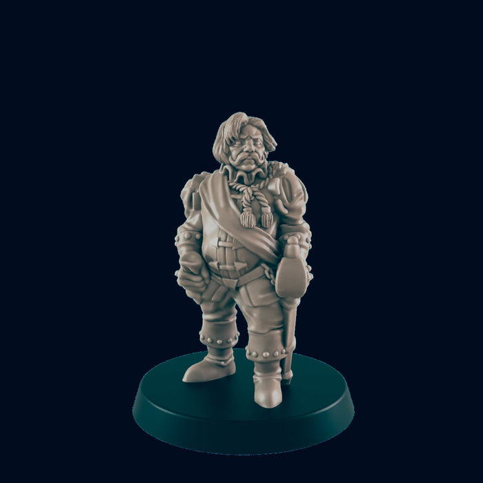 Human Male Noble - EC3D | DnD | Villager minis | Merchant | PC/NPC | 32mm | Pathfinder | commoner | TTRPG | Wargaming | Frostgrave