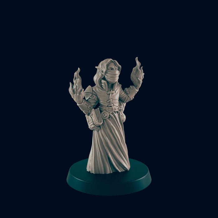 5 Bandit Pack - EC3D, DnD | Human | Monster | Dwarf | Elf | Melee, Archer, 32mm | Pathfinder | Fantasy | Wizard | Wargaming | Frostgrave