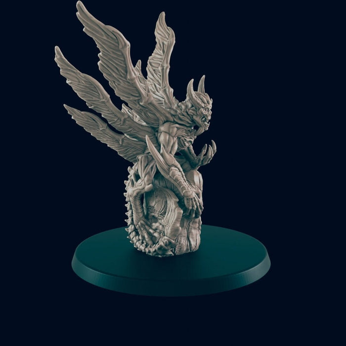 Bone Devil - EC3D, DnD | Ghost | Monster| Demon | Undead | 32mm | Pathfinder | Large | Fantasy | Wargaming | Frostgrave | Boss