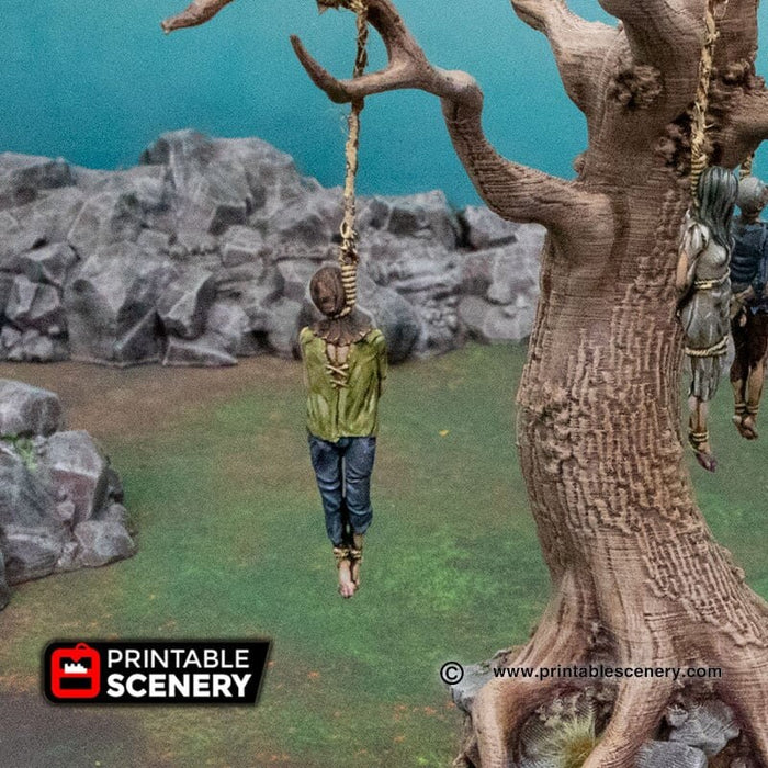 Hangman's Tree - Shadowfey Wilds, DnD 5E, Pathfinder 2E 15mm, 28mm, 32mm, wargaming terrain, warhammer, scatter scenery, D&D bolt action