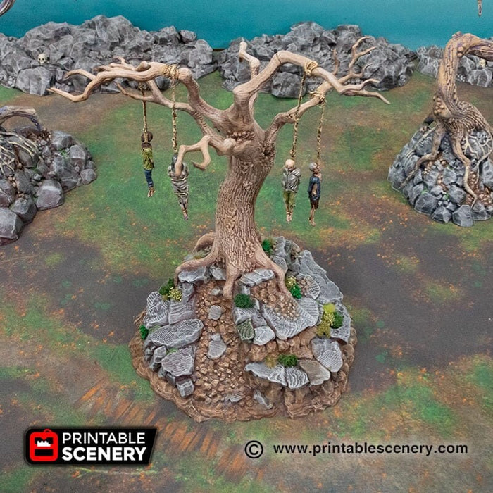 Hangman's Tree - Shadowfey Wilds, DnD 5E, Pathfinder 2E 15mm, 28mm, 32mm, wargaming terrain, warhammer, scatter scenery, D&D bolt action