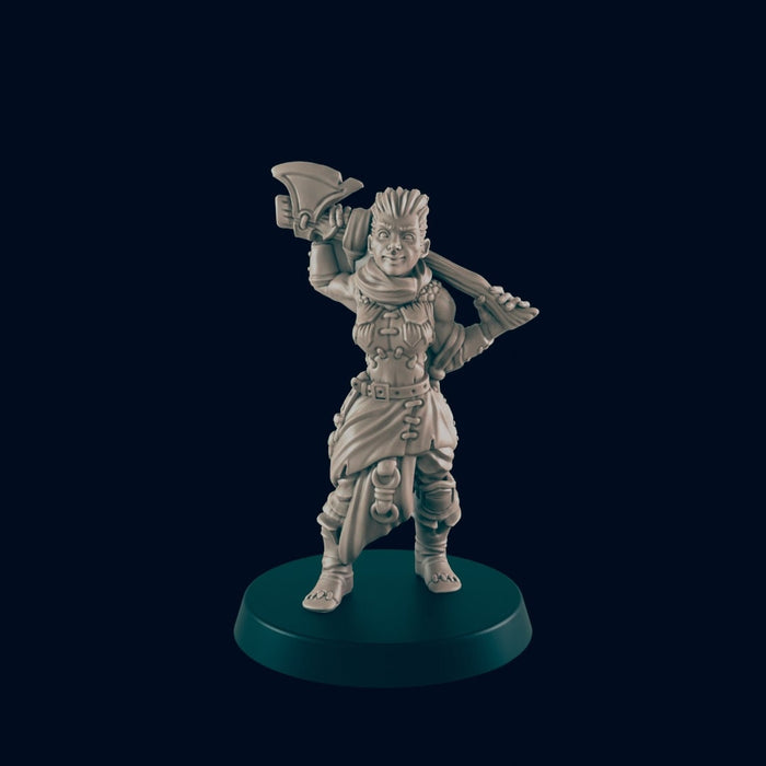 5 Bandit Pack - EC3D, DnD | Human | Monster | Dwarf | Elf | Melee, Archer, 32mm | Pathfinder | Fantasy | Wizard | Wargaming | Frostgrave