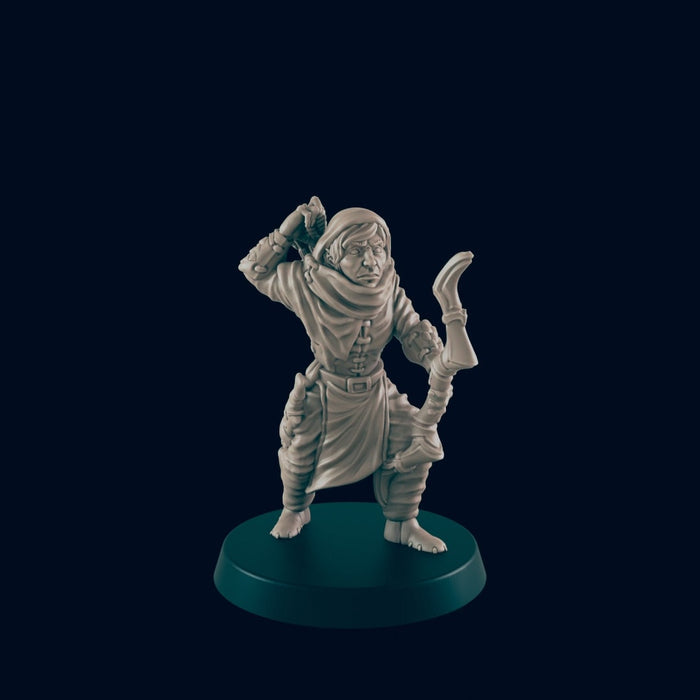 5 Bandit Pack - EC3D, DnD | Human | Monster | Dwarf | Elf | Melee, Archer, 32mm | Pathfinder | Fantasy | Wizard | Wargaming | Frostgrave