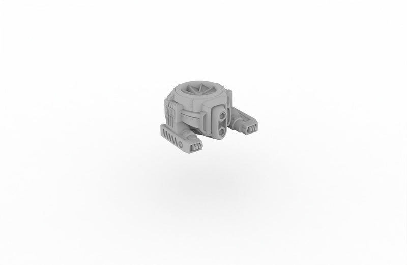 Industrial Drone - Novus Landing, EC3D mini, Infinity, Legion, Sci-fi, Scifi, Cyberpunk, Maintenance Robot, Cyborg, Spaceport