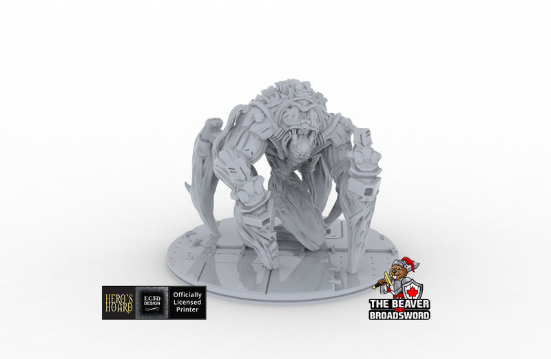 Hive Lurker - Novus Landing - EC3D mini, Alien Hive, Huge, Beast, cyborg, robot, Infinity, Legion, Sci-fi, Scifi, Cyberpunk