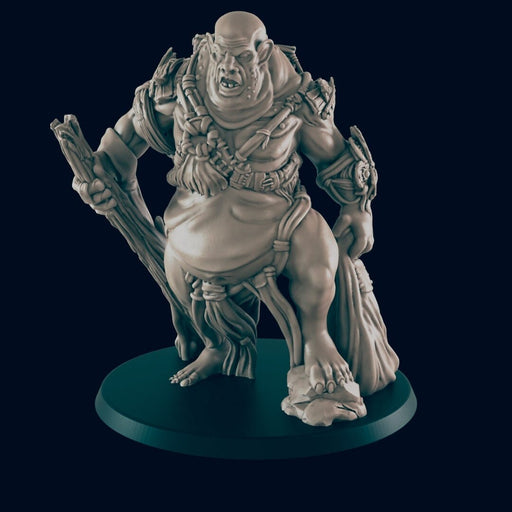 Male Hill Giant - EC3D, DnD miniature | Monster| 5E | Huge | 32mm | Pathfinder | Fantasy | Wargaming | Frostgrave | Melee | Giant | 28mm