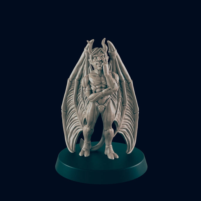 Incubus - EC3D, DnD miniature | Monster | 5E | Undead | 28mm | Fantasy | Demon | Necromancer | Magic | Warlock | Male | Succubus