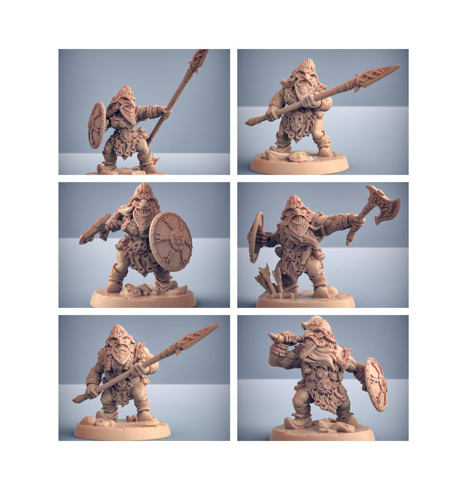 Dwarf Mountaineer - Artisans Guild | Dwarf | Male | Female | Archer | Melee | Fighter | Battlemaster | DnD | Wargaming | Pathfinder Fantasy