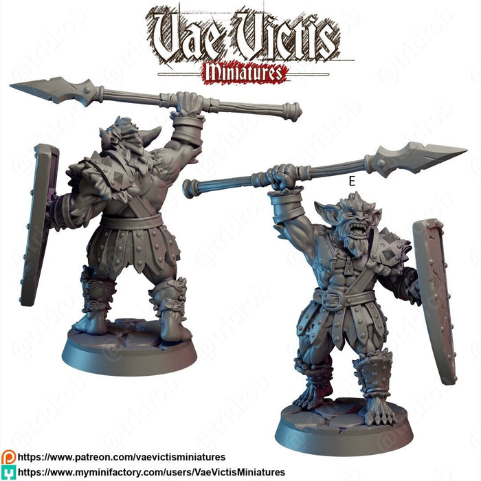 Bugbear - Vae Victis Miniatures | DnD | Bugbears | monster| melee | barbarian | Fighter | Pathfinder | TTRPG | Wargaming | Frostgrave