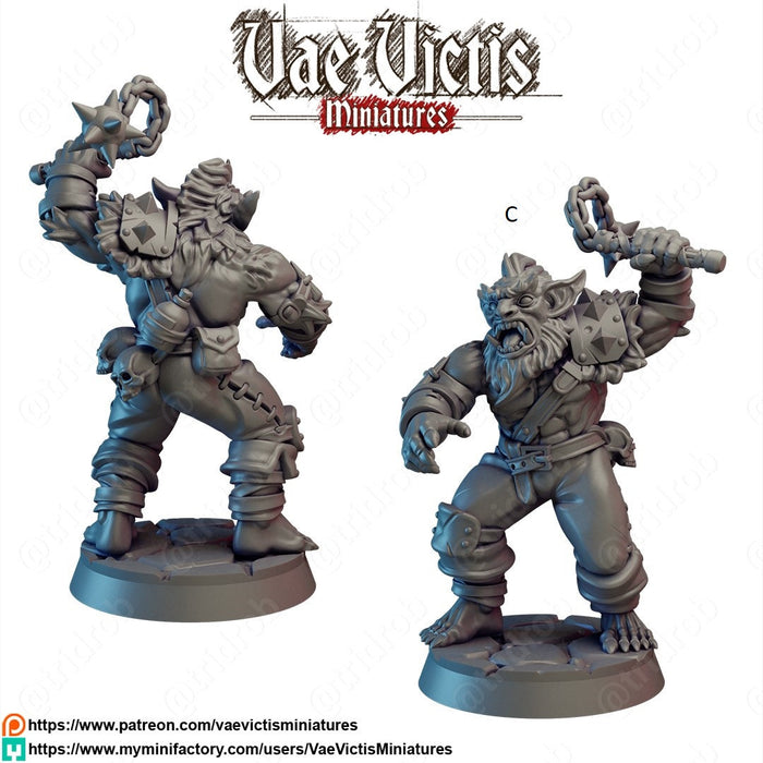 Bugbear - Vae Victis Miniatures | DnD | Bugbears | monster| melee | barbarian | Fighter | Pathfinder | TTRPG | Wargaming | Frostgrave