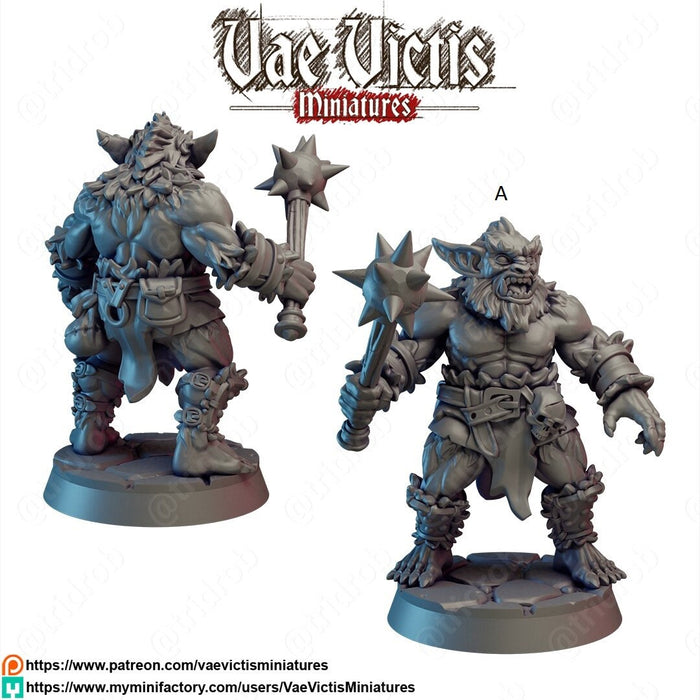 Bugbear - Vae Victis Miniatures | DnD | Bugbears | monster| melee | barbarian | Fighter | Pathfinder | TTRPG | Wargaming | Frostgrave