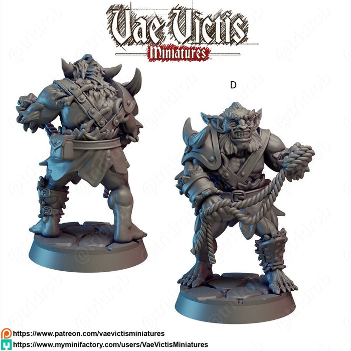 Bugbear - Vae Victis Miniatures | DnD | Bugbears | monster| melee | barbarian | Fighter | Pathfinder | TTRPG | Wargaming | Frostgrave