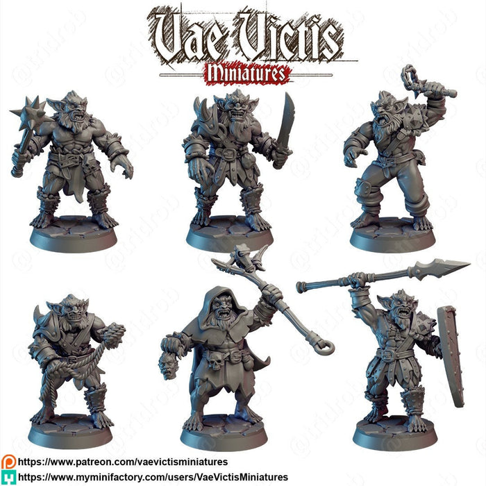 Bugbear - Vae Victis Miniatures | DnD | Bugbears | monster| melee | barbarian | Fighter | Pathfinder | TTRPG | Wargaming | Frostgrave