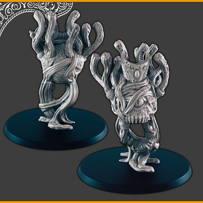 Undead / Mummy Eye Beast - DND mini, EC3D Scorching Sands, Desert Miniatures | Beholder | Spectator | Large | Lich | Eastern | Pathfinder