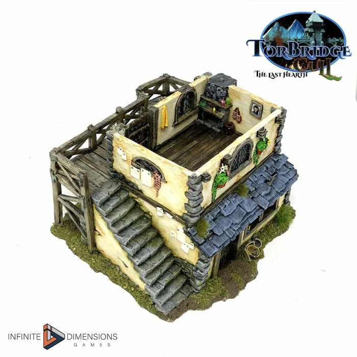 Grumbles Cottage Model Building set - Dnd, Wargaming, Model Train | Village | House | Medieval | Fantasy | D&D | 28mm | 32mm | Pathfinder