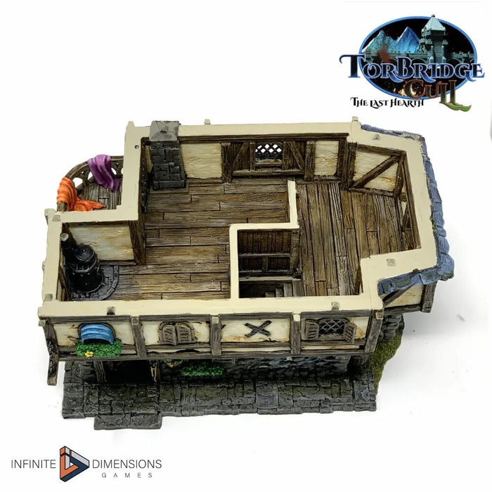 Milat's Townhouse Model Building set - Dnd, Wargaming, Model Train | Village | House | Medieval | Fantasy | D&D | 28mm | 32mm | Pathfinder