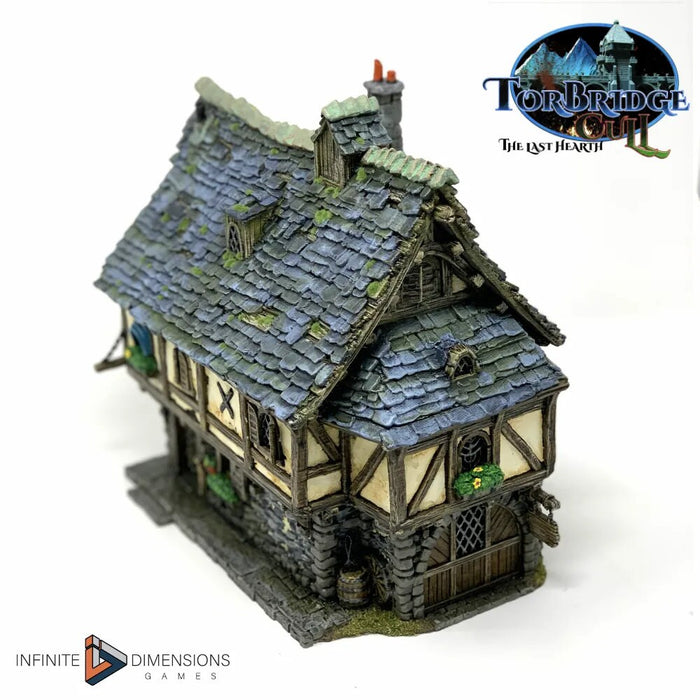 Milat's Townhouse Model Building set - Dnd, Wargaming, Model Train | Village | House | Medieval | Fantasy | D&D | 28mm | 32mm | Pathfinder