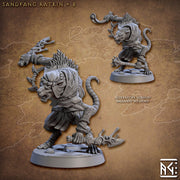 Sandfang Ratkin B - Artisan Guild | Animal | Rat | Mouse | Fighter | Ratfolk | Barbarian | Pathfinder | Wargaming | 28mm 32mm | Guard